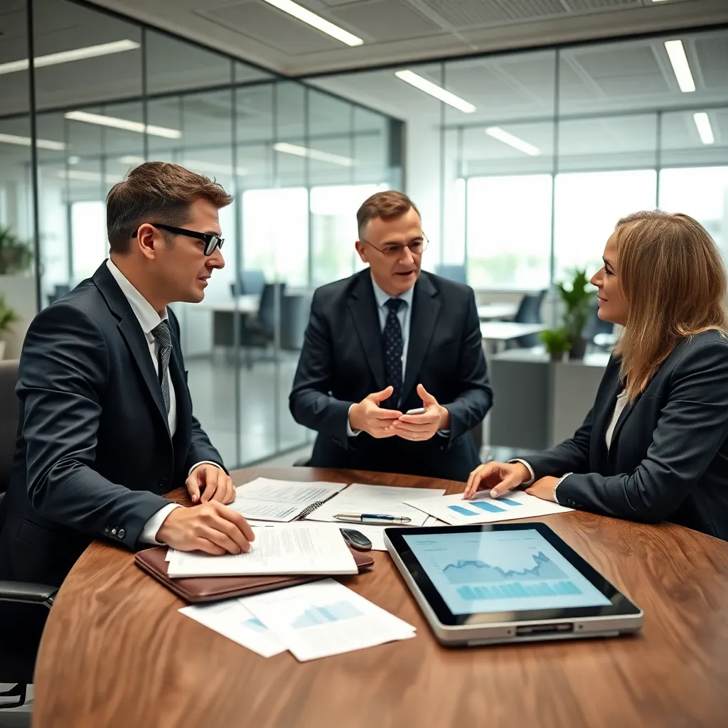 Smartphone met budgetbeheer applicatie die grafieken en uitgaven toont